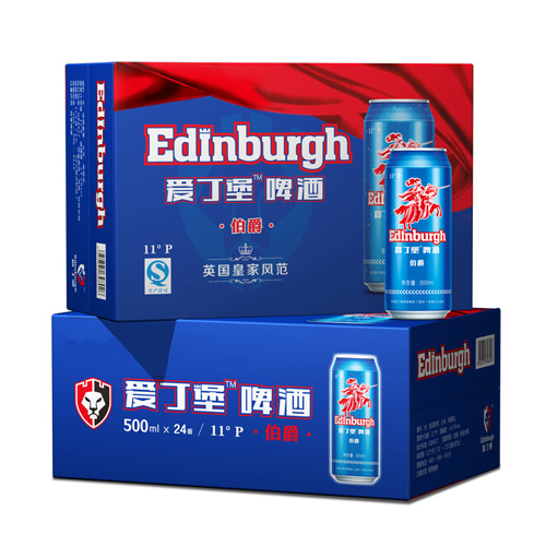爱丁堡啤酒 伯爵500ml*24罐